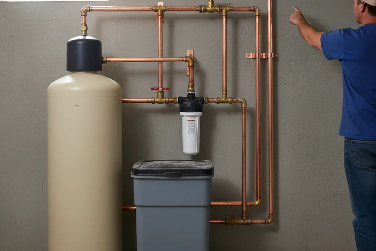 Whole-house water treatment system installed in Geneva